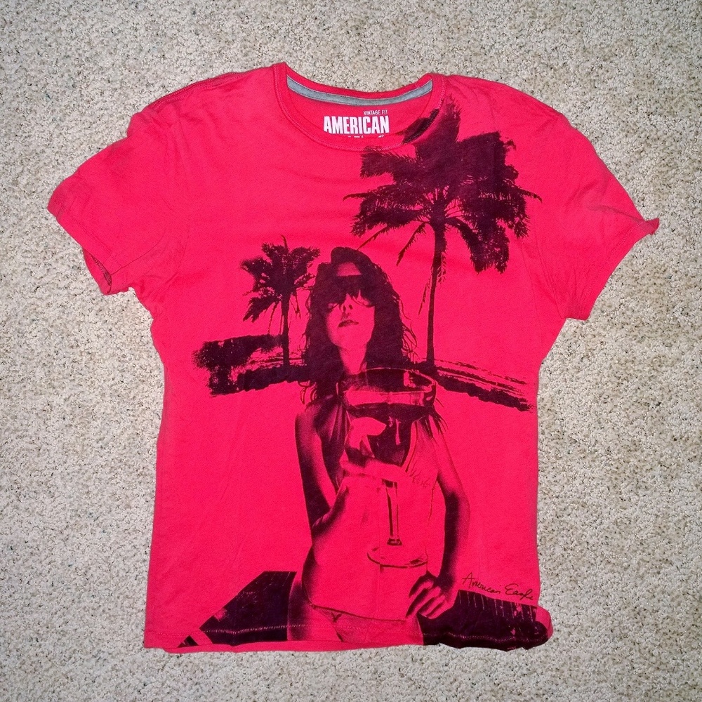 Men's American Eagle Graphic Tee-Shirt